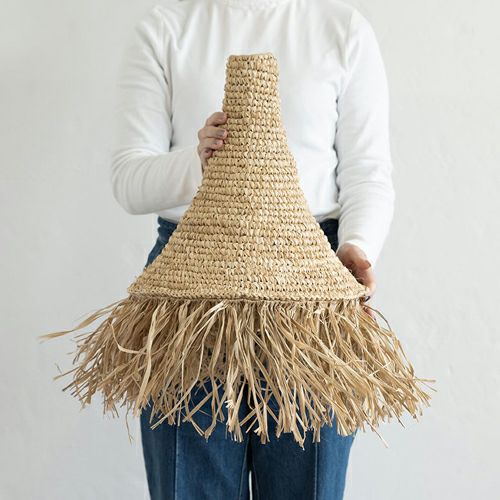 間接照明 吊り下げランプ 天然素材 アジアン家具 店舗 法人 [5]