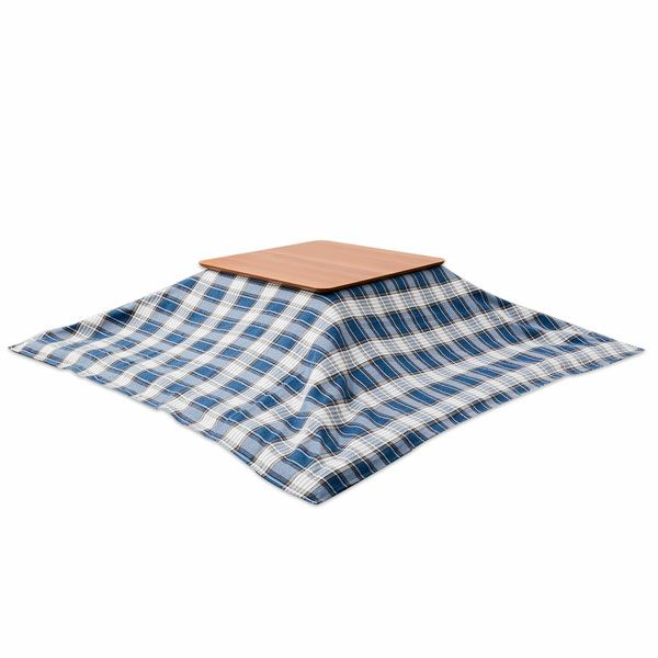 ジャガードチェック こたつ布団カバー こたつカバー 上掛け 正方形 長方形