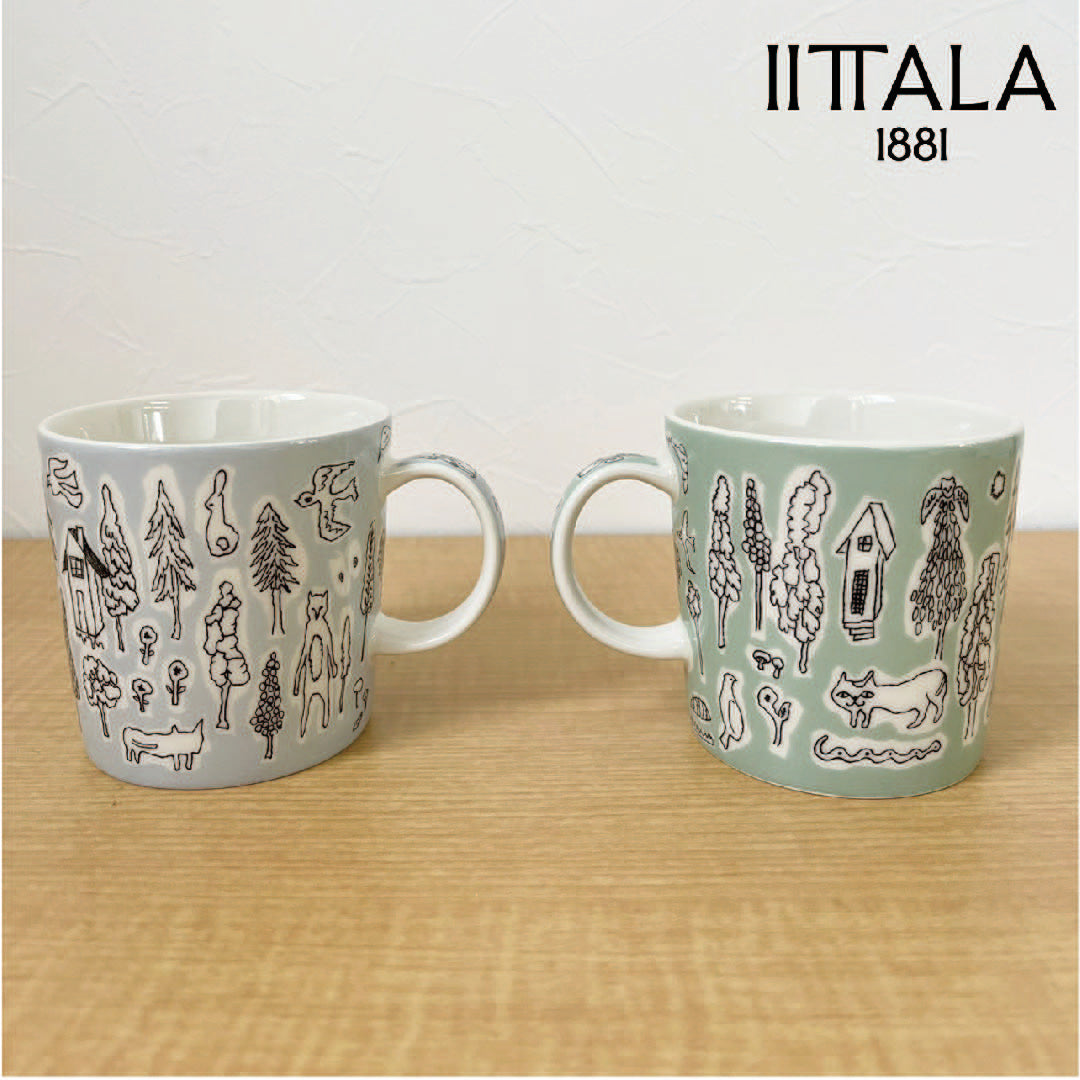 IITTALA X minä perhonen 正規品【日本限定】イッタラ X ミナ ペルホネン マグ 0.3L フォレストライフ エディション 2024 北欧食器 [4]