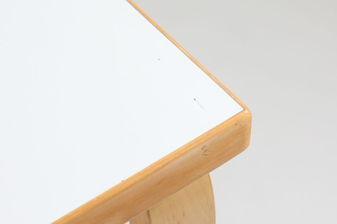 Alvar Aalto(アルヴァ・アアルト)　80B　ダイニングテーブル　幅100cm　Artek(アルテック)　ホワイトラミネート　フィンランド製/DK18220 [4]