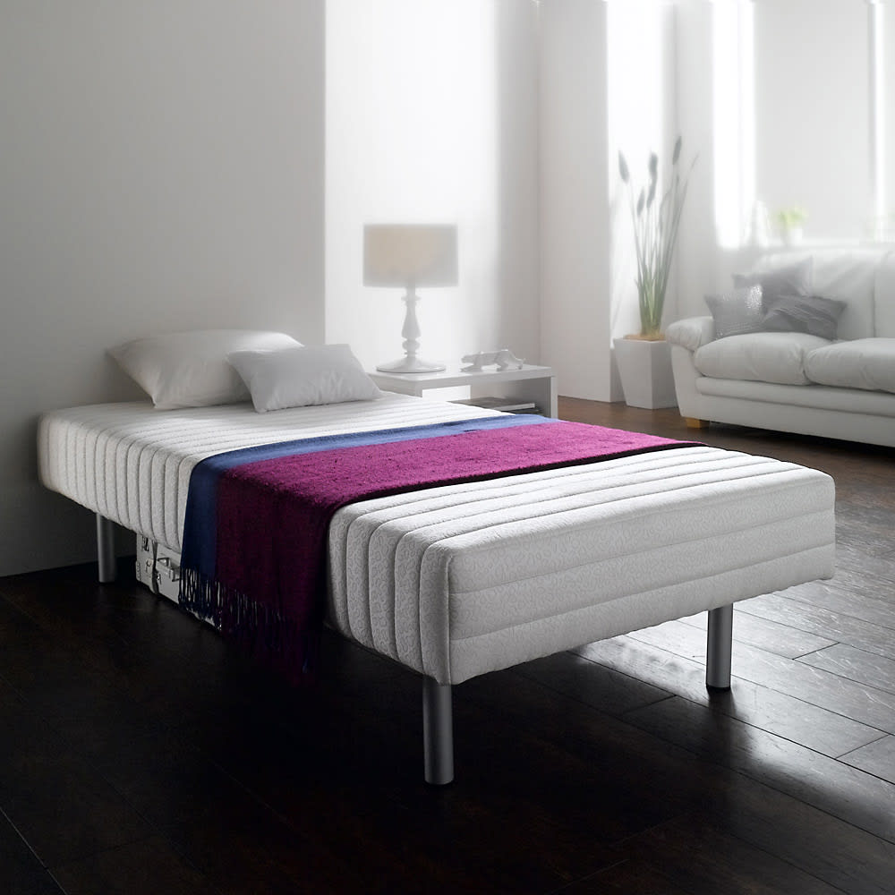 【ミドルタイプ・脚高15cm高さ37.5cm】France Bed/フランスベッド 軽くて丈夫な脚付きマットレスベッド [2]