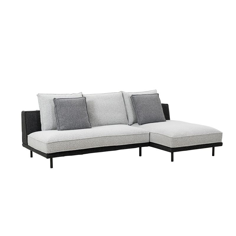 ソファセット アームレス2P TILA 20223B0＋アームレスシェーズ20223E0 CAKO-12BK/03WH/06GY【大型商品配送】※スツールはオプションです。 [5]