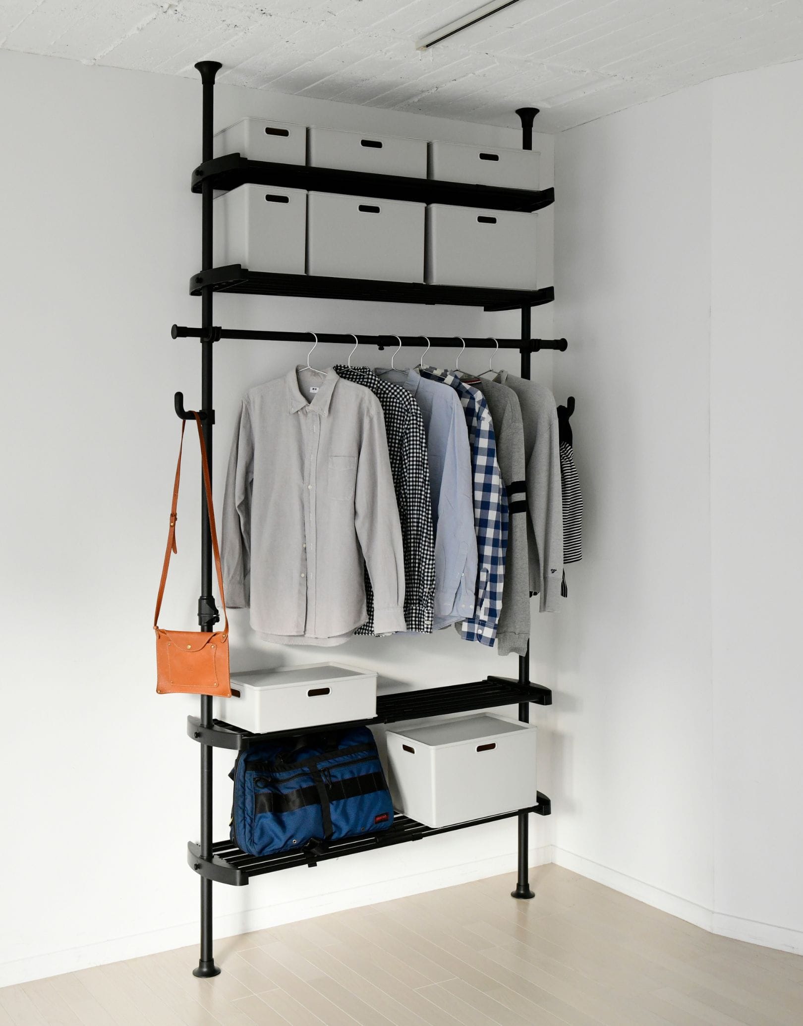 【10％オフクーポン対象】追加棚 幅97-152 奥行32cm 突っ張りハンガーラック用 WJ-MP 山善 YAMAZEN
										
											【会員登録でクーポンGET】 [4]