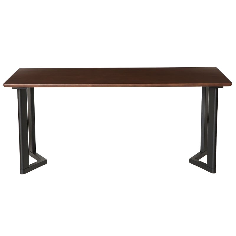 ダイニング5点セット レイドック テーブル 天板165TOP DBR 脚 B BK + 回転Aチェア AC DBR/BR【大型商品配送】 [4]