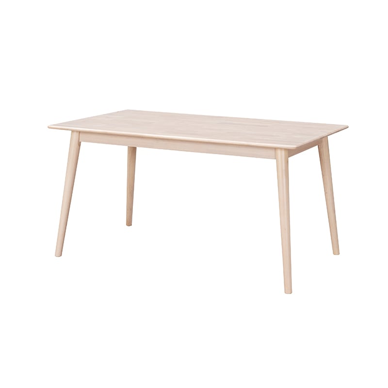 ダイニング4点セット レベッカ テーブル135DT WH + チェアDC WH/GR + ベンチBC WH/GR【大型商品配送】 [3]