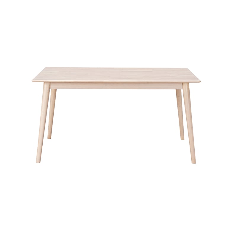 ダイニング4点セット レベッカ テーブル135DT WH + チェアDC WH/GR + ベンチBC WH/GR【大型商品配送】 [4]