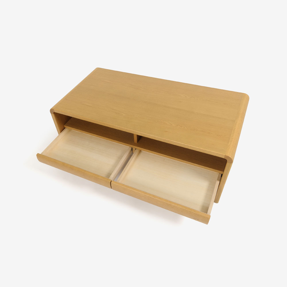 浜本工芸 センターテーブル「T-1104」幅110cm ナラ材 ナチュラル色［No.1100］ [4]