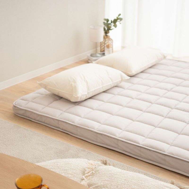 布団マットレス 極厚 9cm 折りたたみ 三つ折り 3つ折り マットレス 敷き布団 ダブルサイズ [5]