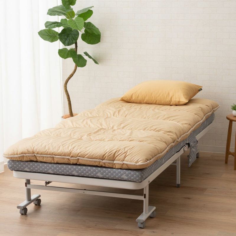 折りたたみベッド 「メホール」 専用 敷き布団 セミシングル・シングル兼用サイズ / セミダブルサイズ [5]
