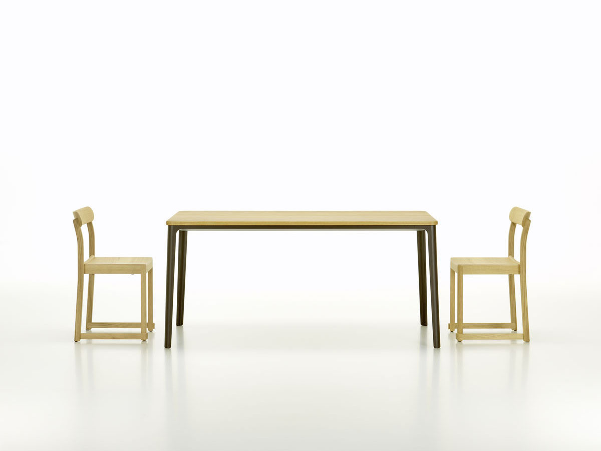 Plate Dining Table / プレート ダイニング テーブルソリッドウッド天板 [2]