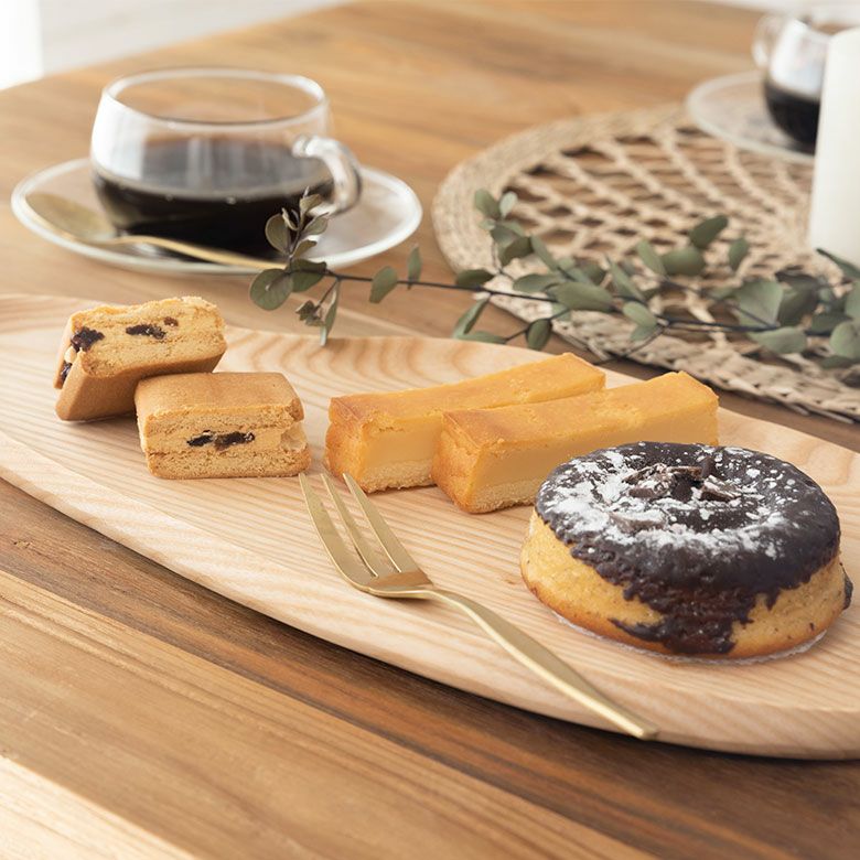 カフェ お菓子 おつまみ 木皿 ランチプレート 食器 ワンプレート [5]