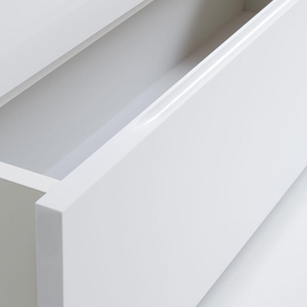 Marblenome/マーブルノーム 薄型サニタリーストッカー 幅75cm 引き出し＋扉 [3]