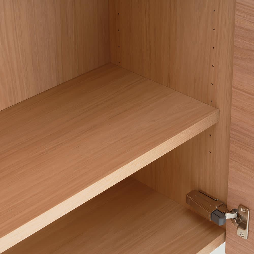 Reveto/レベト 幅と高さがオーダーできる吊戸収納庫 奥行30cm 幅60cm〜90cm・高さ41〜60cm [2]