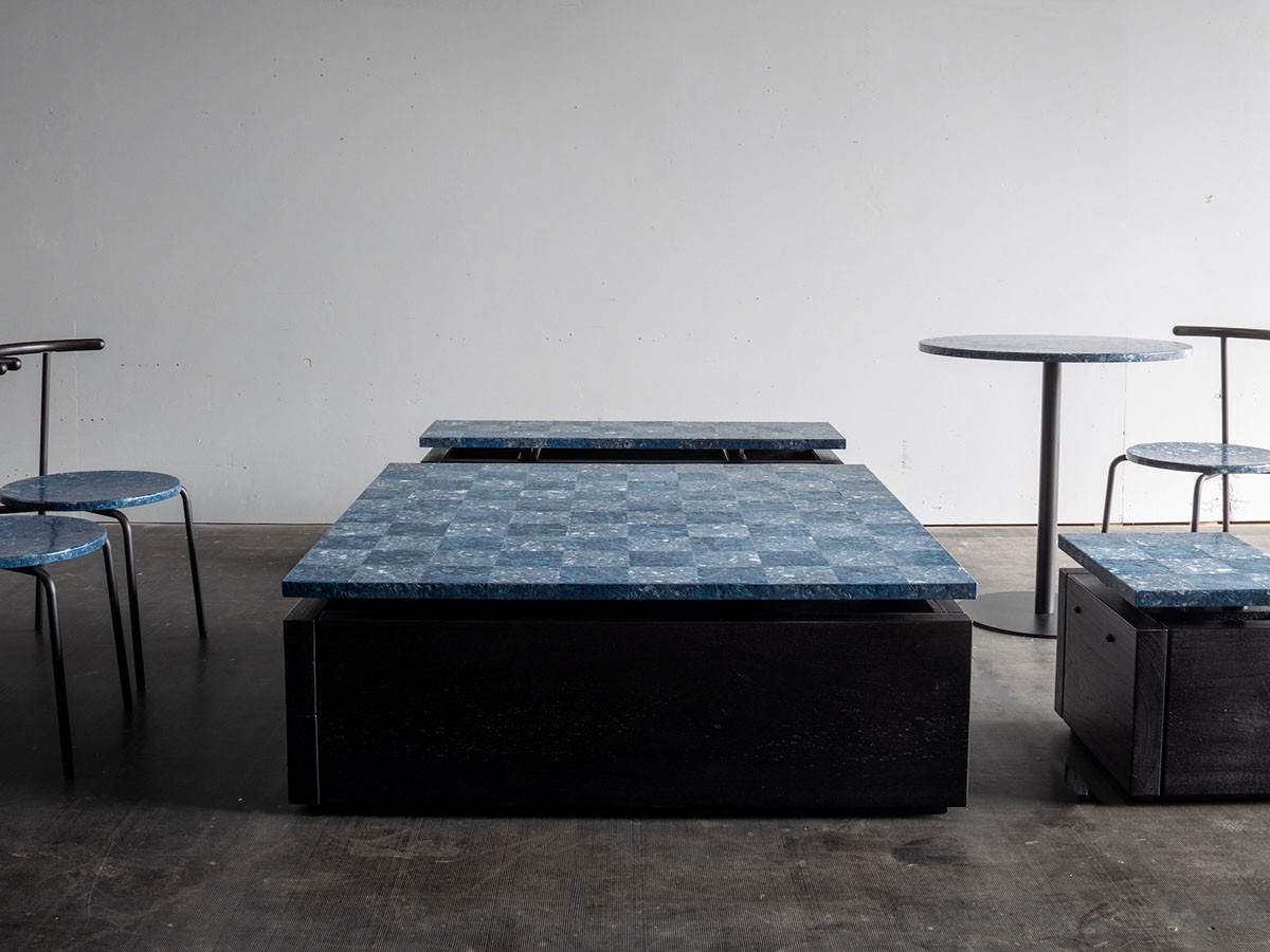 Ju "gravity" Low Table 1.0 / ジュウ “グラビティ” ローテーブル 1.0 （ホワイトセーターストーン） [3]