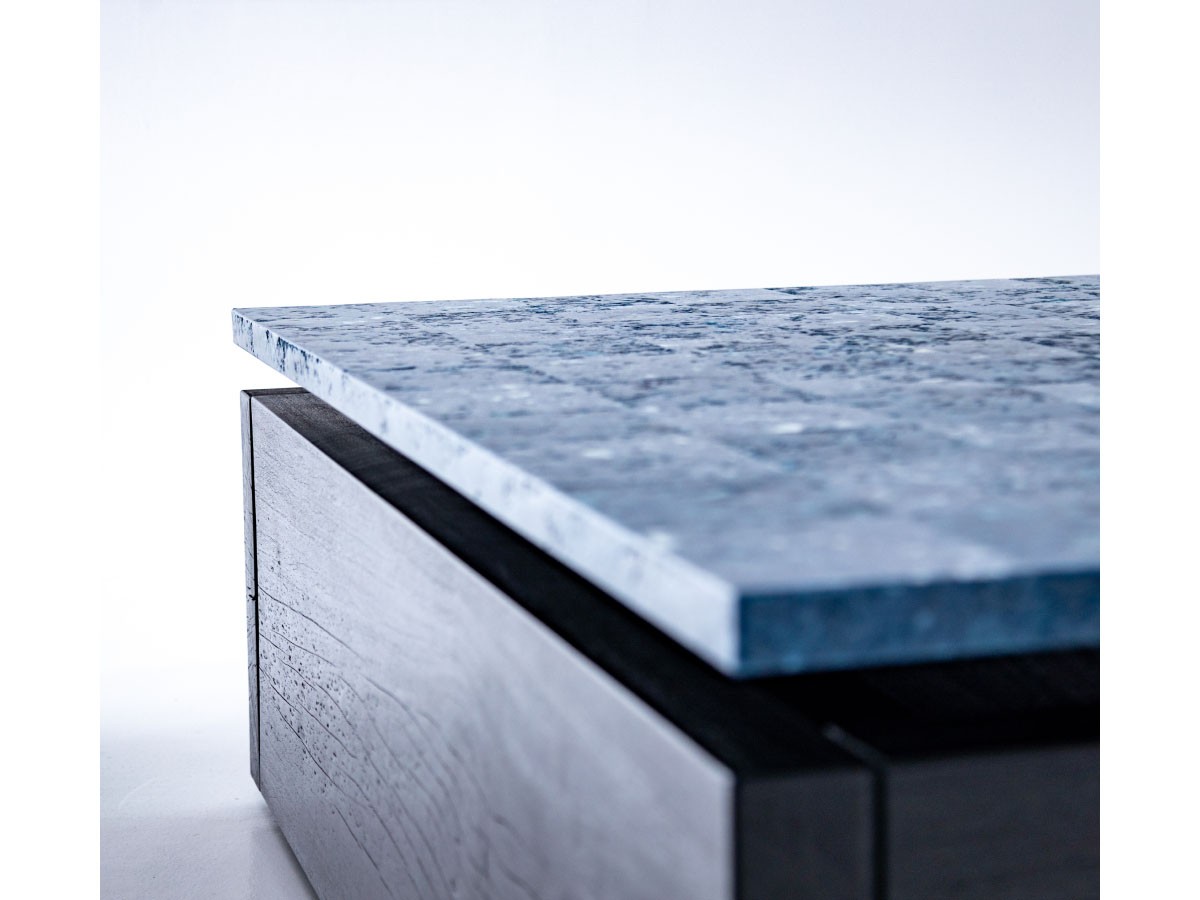 Ju "gravity" Low Table 1.0 / ジュウ “グラビティ” ローテーブル 1.0 （ホワイトセーターストーン） [5]