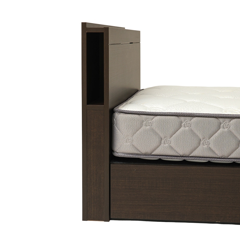 ベッドフレーム バームシェルフ DR DK【大型商品配送】 [5]