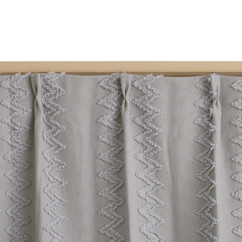 既製カーテン フィズ GY ※6サイズ有 [2]