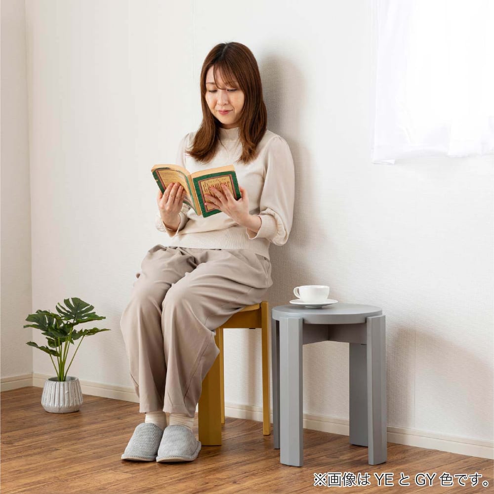 スツール　カロット　ＧＹ [4]
