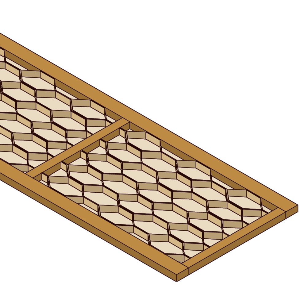【日本製】前面光沢＆引き出し内部化粧チェスト 幅120cm・3段 [4]