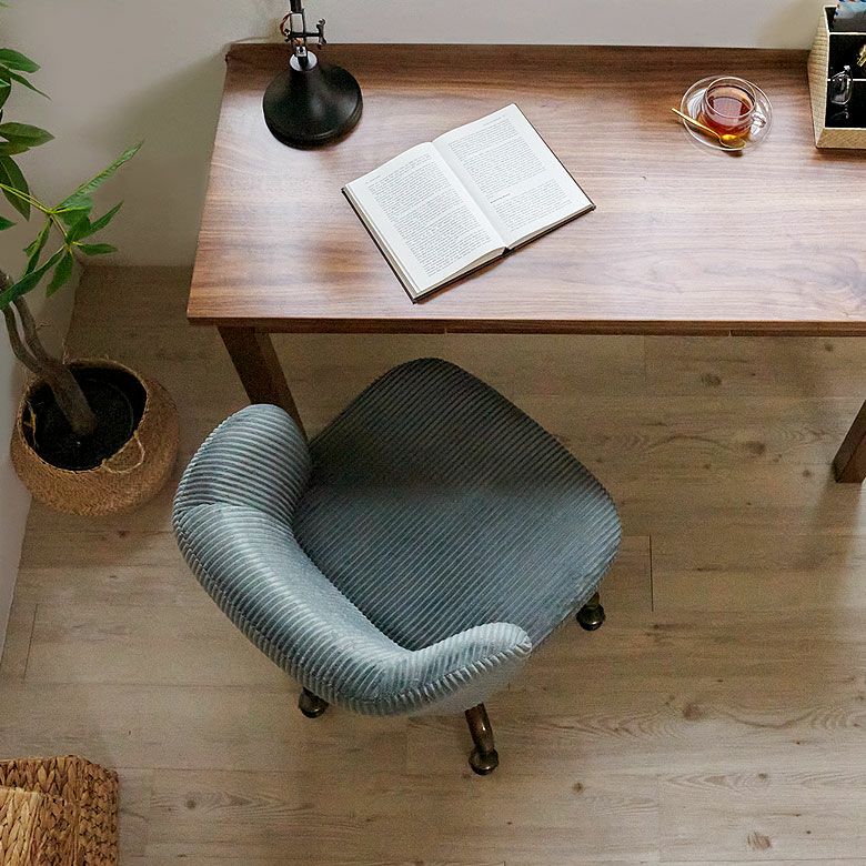 オフィスチェア イス いす アーム付き コンパクト 在宅ワーク [5]