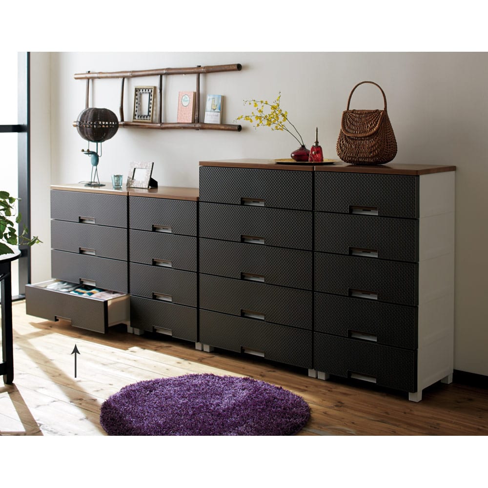 フィッツプラスメッシュ 幅75高さ85cm・4段