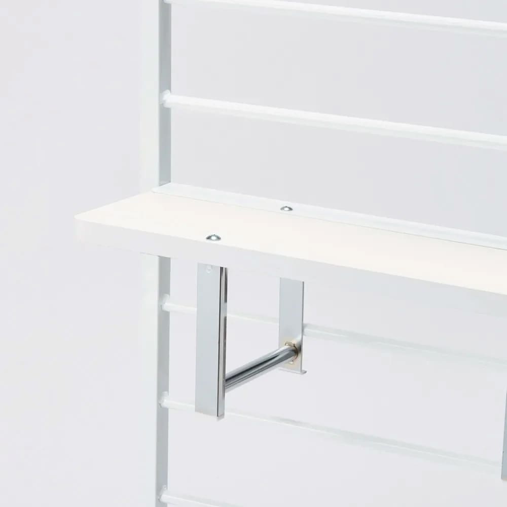 突っ張り式薄型ブティックハンガーシリーズ ロータイプ 幅125cm 対応天井高183.5cm〜248.5cm [2]