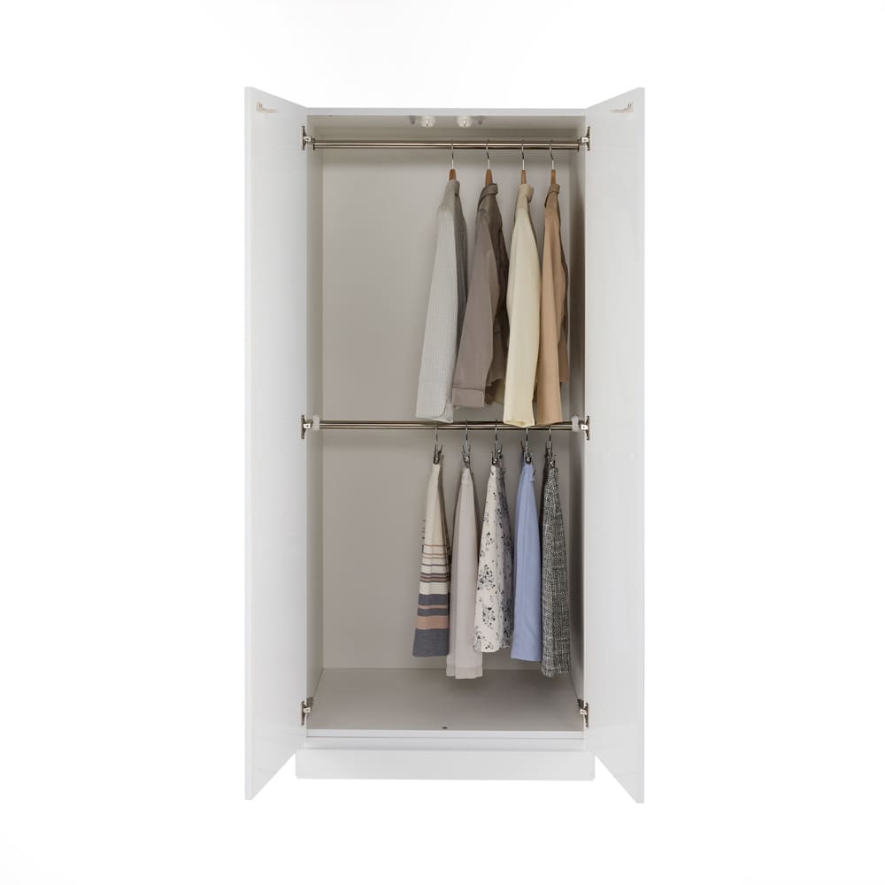 リビングワードローブ ハンガータイプ 幅80cm奥行56cm高さ180cm [4]