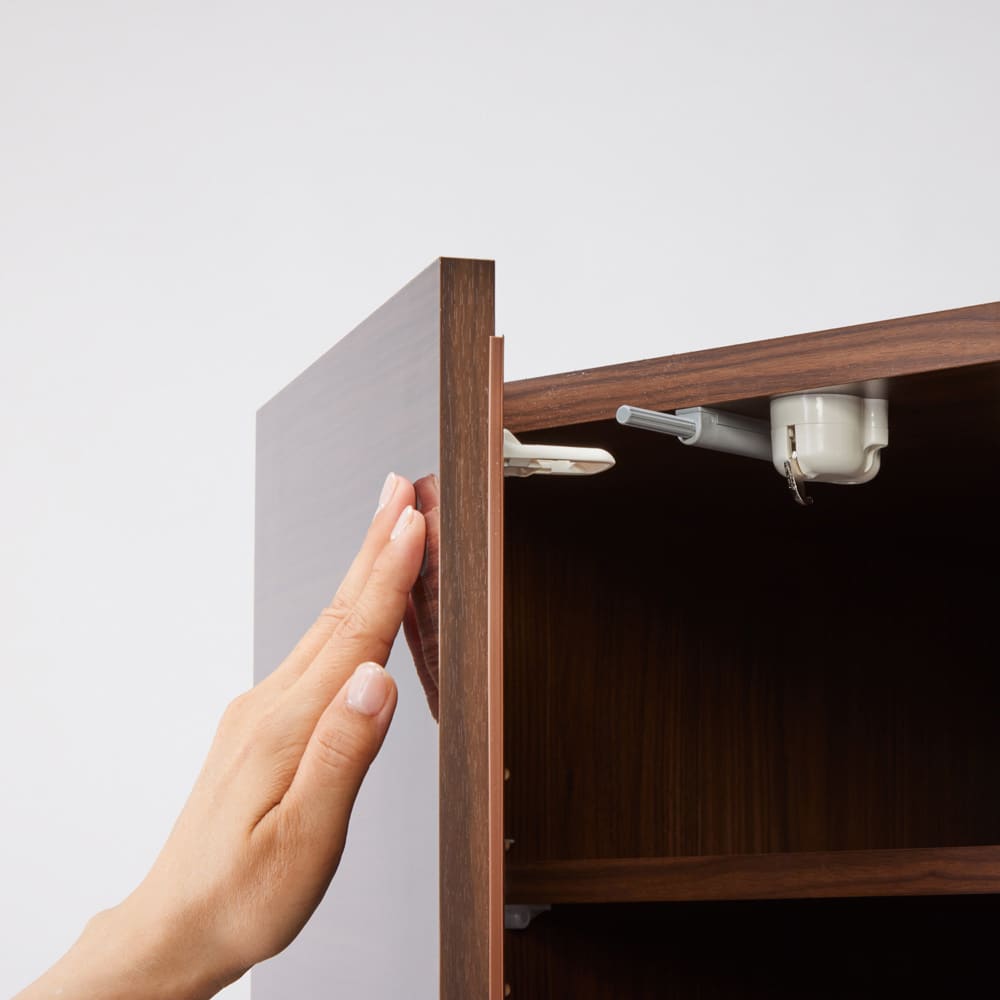 リビングワードローブ ハンガーチェストタイプ 幅80cm奥行56cm高さ180cm [5]