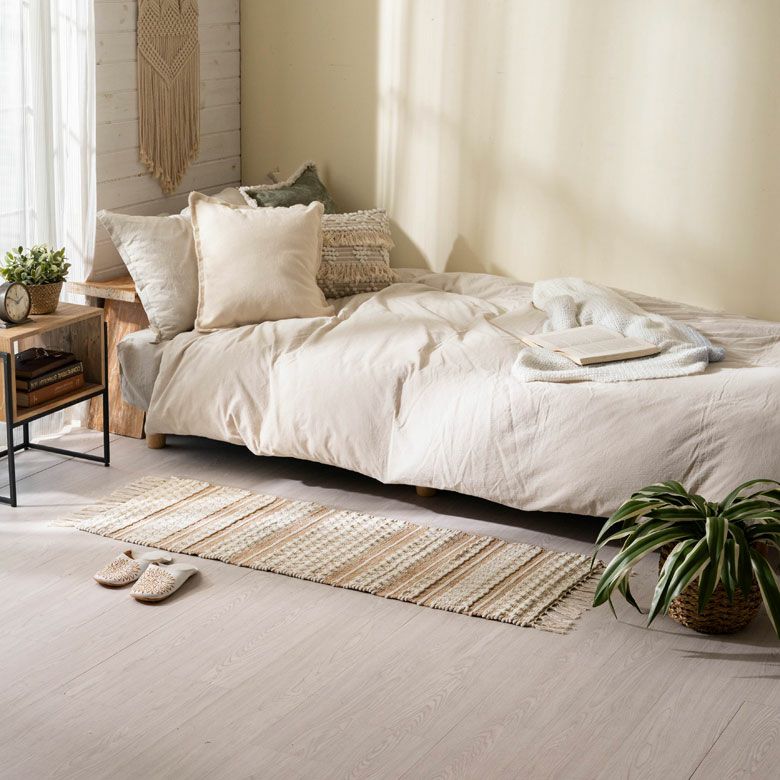 ラグカーペット オールシーズン 春 夏 秋 冬 フリンジ ボーホー [2]