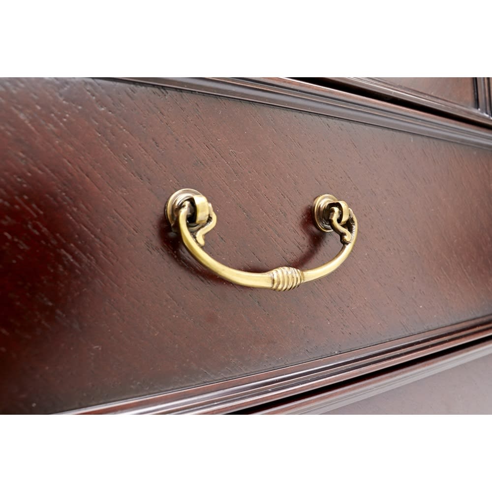 エレガントクラシックシリーズ チェスト・リビングチェスト 幅120cm高さ85cm [4]