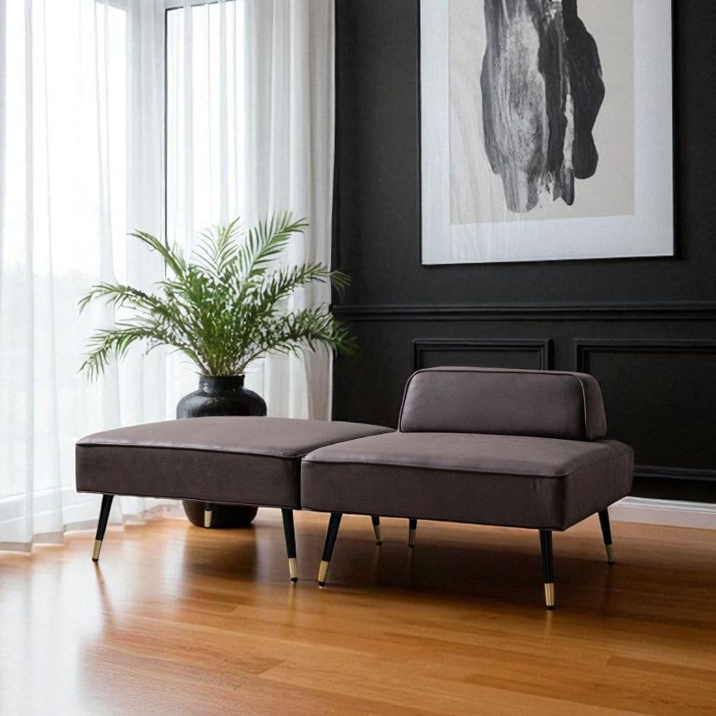 Grida Sofa Brown - Back Unit / グリーダソファ ブラウン - 背もたれ付き [4]