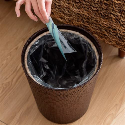 ゴミ箱リング ビニール袋止め 袋ストッパー 隠す 袋止めリング [2]