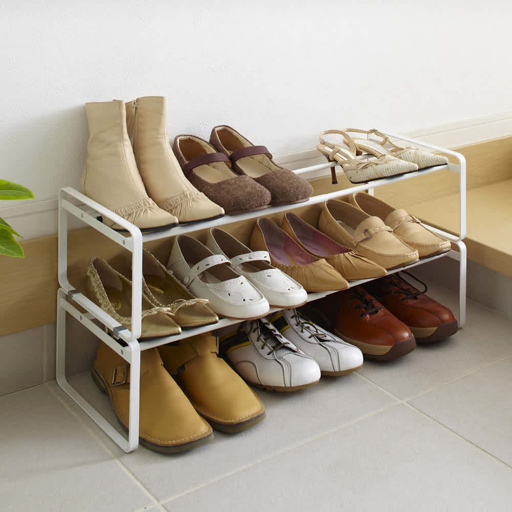 tower/タワー 伸縮シューズラック フレーム