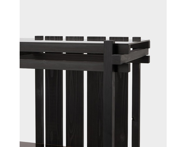 RESOMA OPEN SHELF BLACK 1020x470x1660(レソマ オープンシェルフ ブラック) / ザ・コンランショップ(THE CONRAN SHOP) [3]