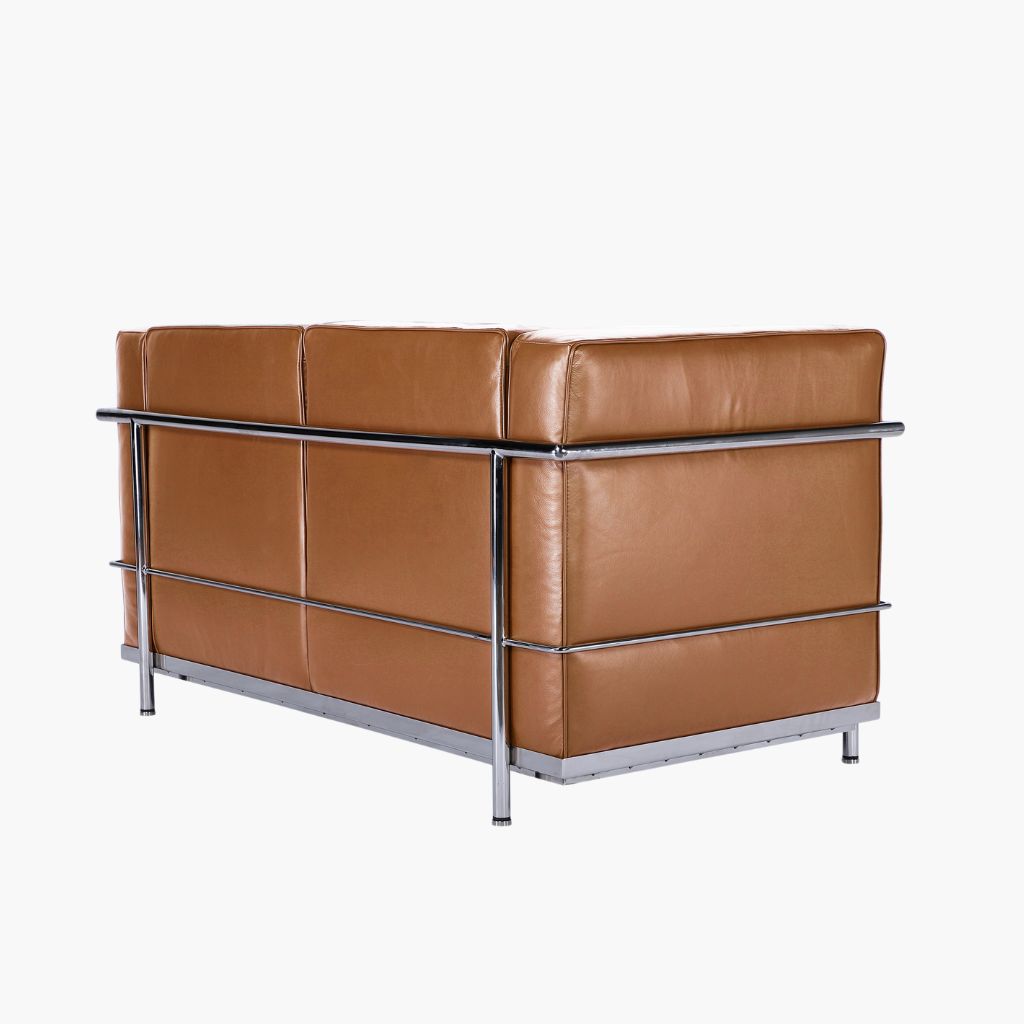 LC2 2 Seats Sofa Oil-Leather Tan / LC2 ダブルソファ オイルレザー タン色 ル・コルビュジエ [4]