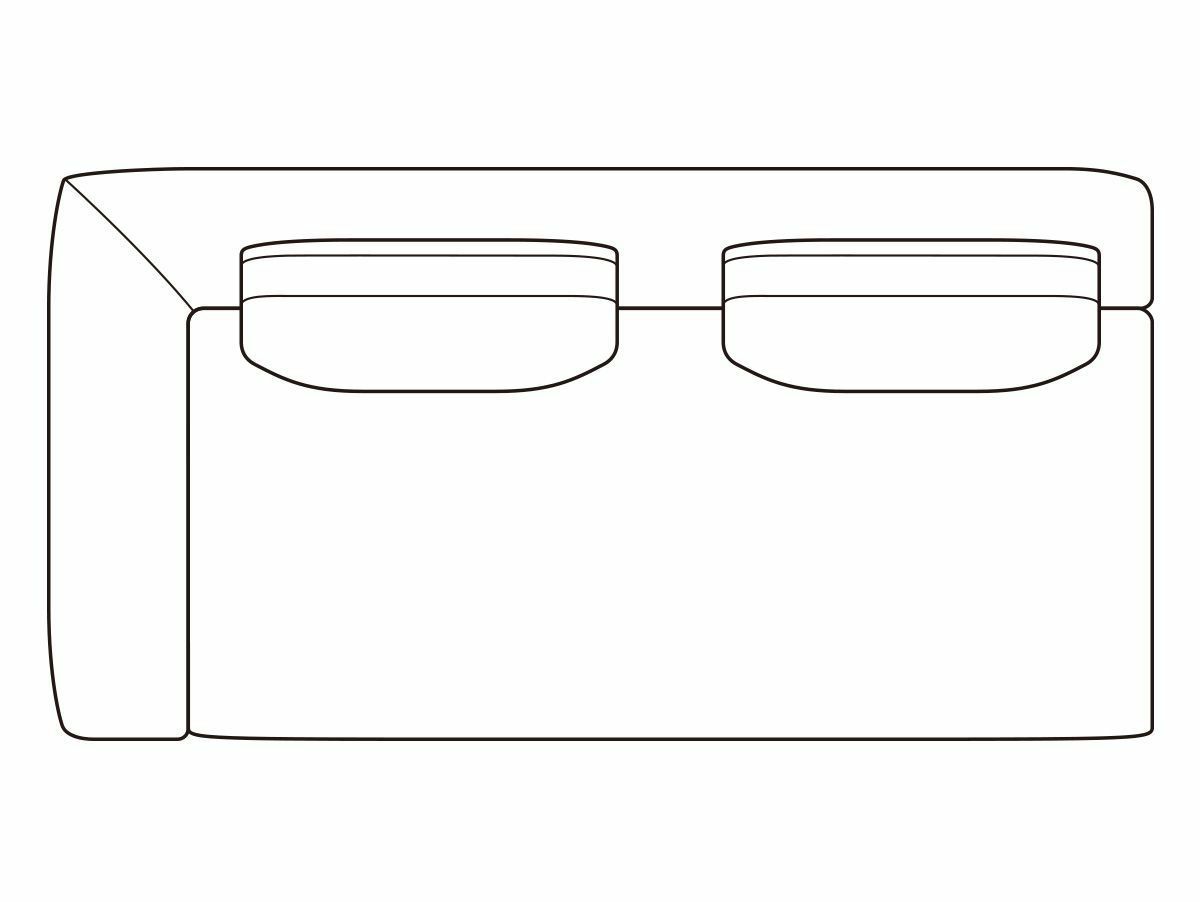gy corner sofa 182 rank C