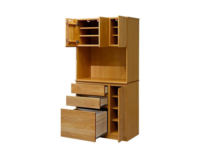 CHIFFON KB 90 OP (NA)(シフォン 90 キッチンボード（ナチュラル）) / ISSEIKI(イッセイキ) [2]