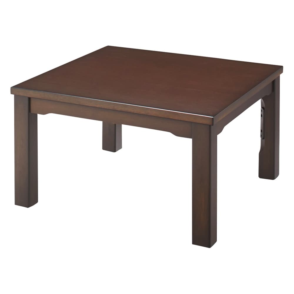 天然木ダイニングこたつテーブル 80×80cm【正方形】 [2]