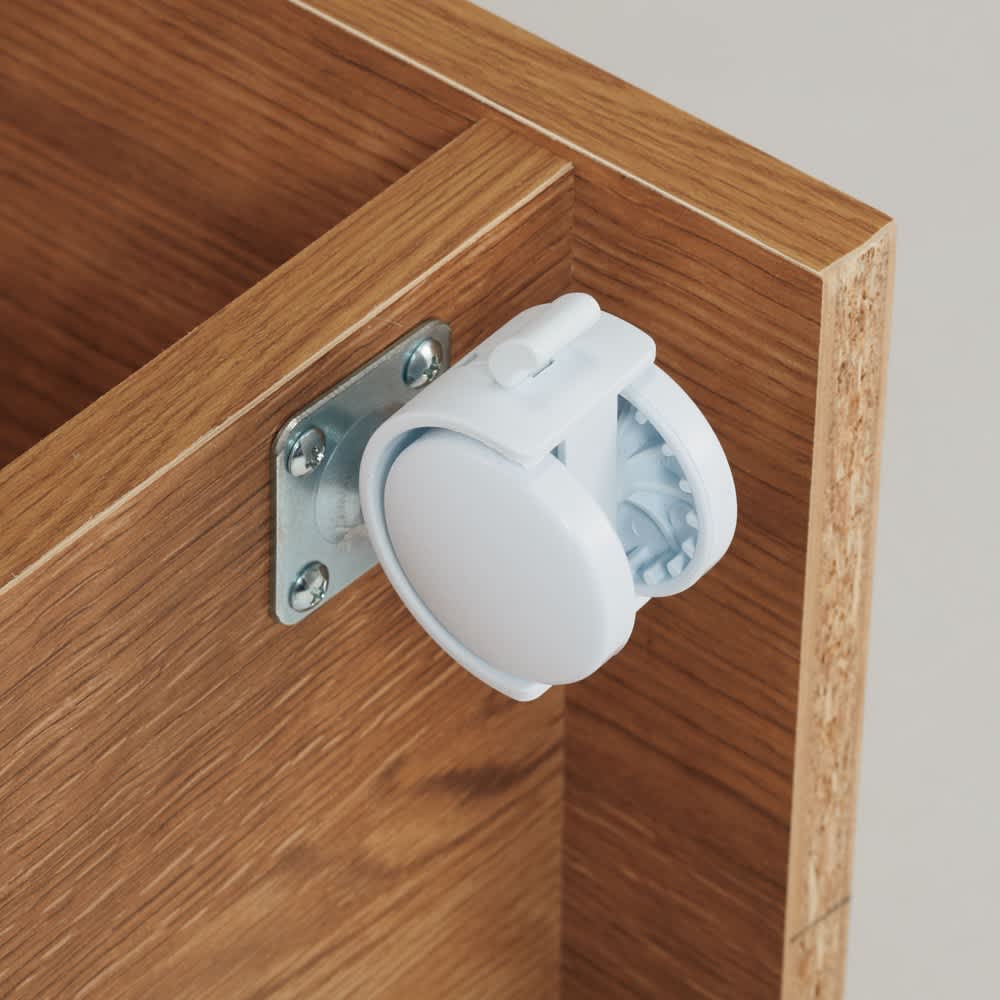 隠せるカウンター下収納 小引き出しタイプ 幅79高さ66cm [4]