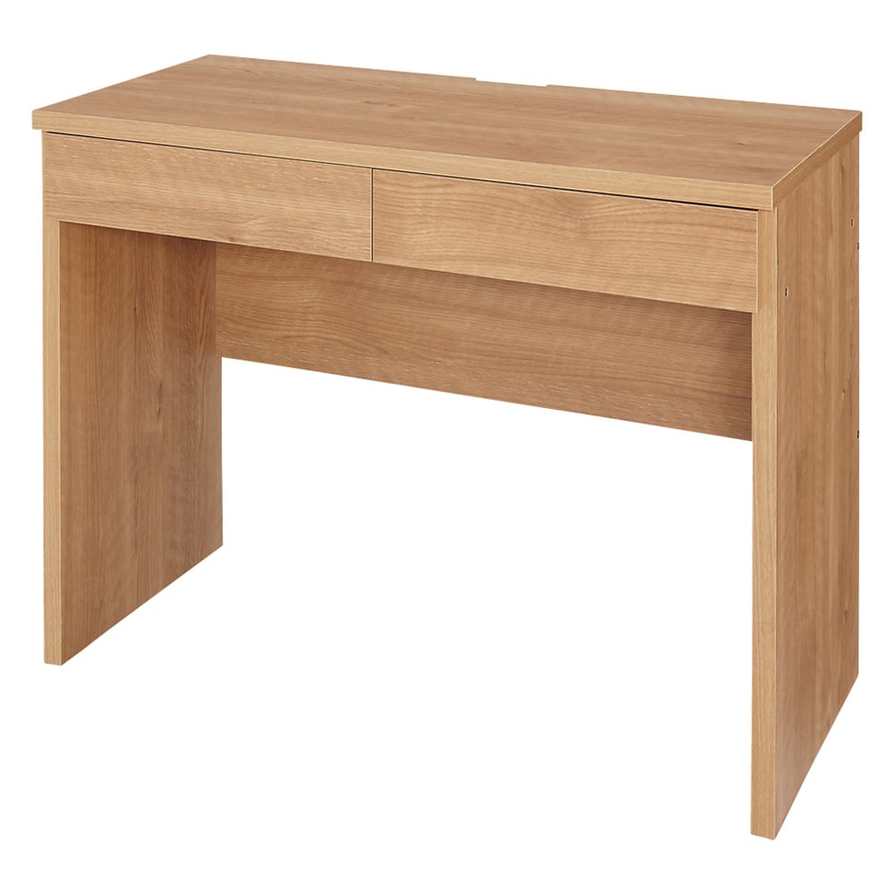 天然木調 配線すっきりデスクシリーズ デスク・幅90奥行45cm [3]