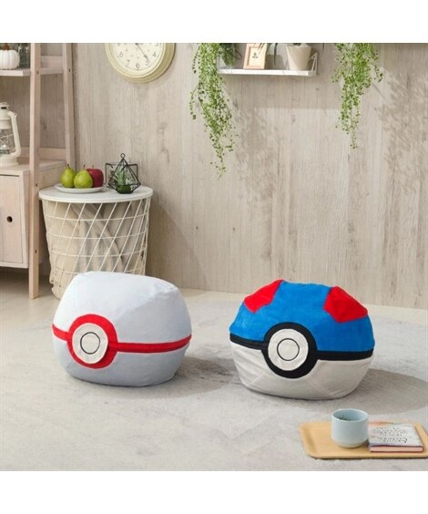 オットマン｜スツール｜ポケモン モンスターボールオットマン　カバーが洗える 日本製 [3]