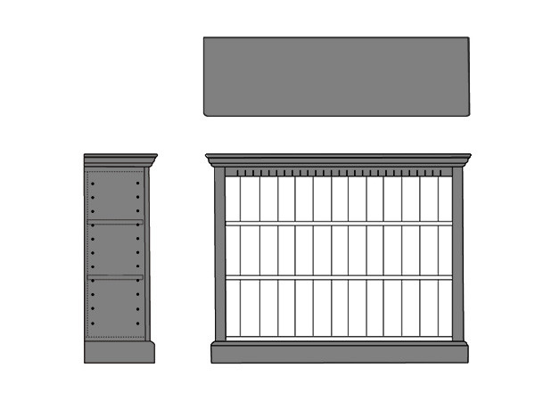 OPEN CABINET SMALL / オープンキャビネット スモール [3]