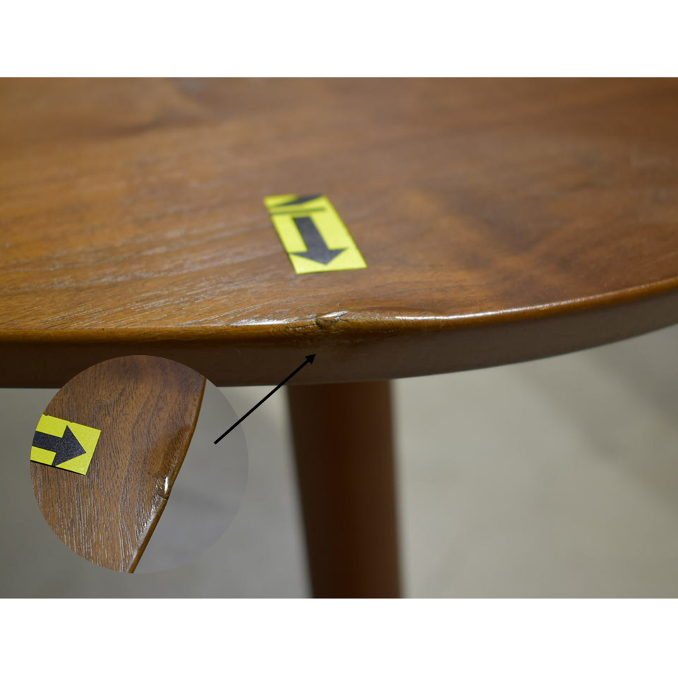 【アウトレット】ダイニングテーブルBF2458【送料無料】ウォールナット [2]