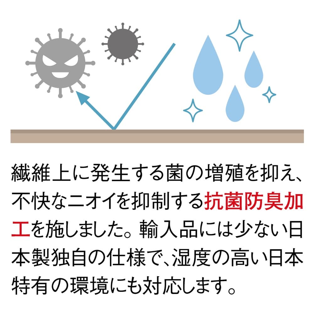 モケット織廊下敷き〈ポーロ〉 幅約67cm [5]