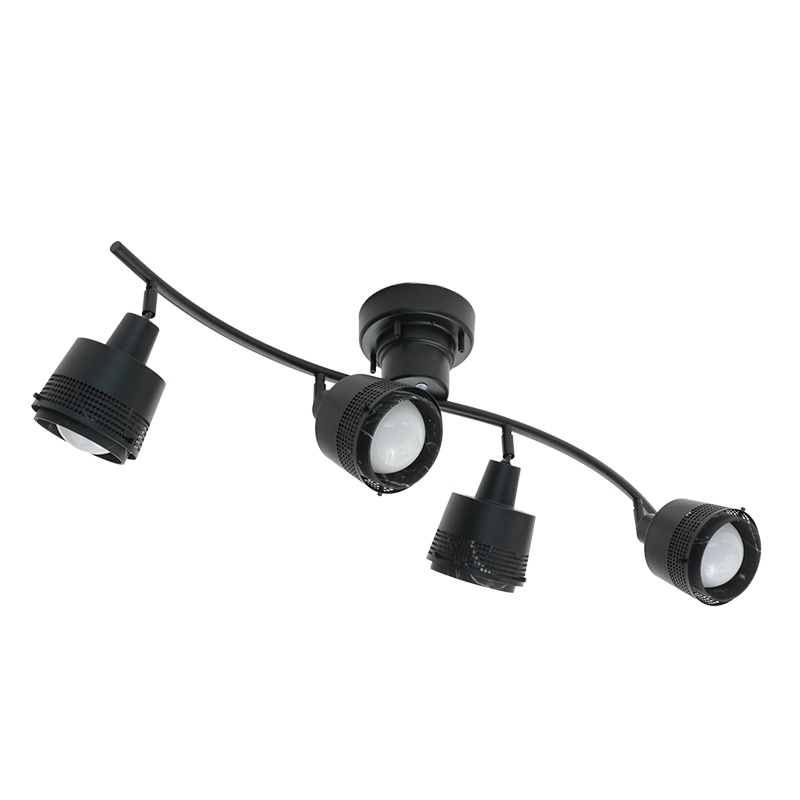 シーリングライト TI-2031 Grille BK リモ ※電球別売り※ [2]