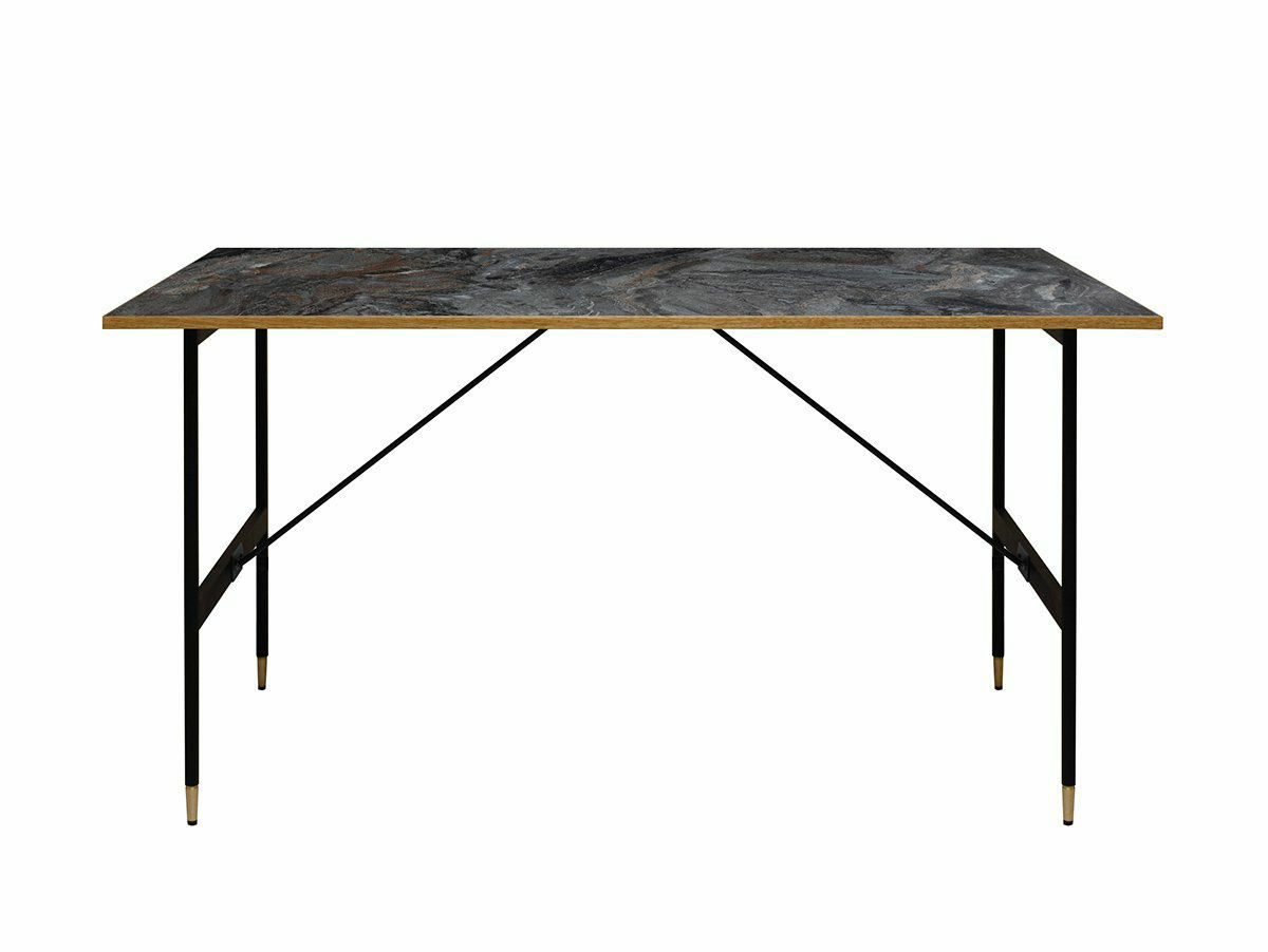 POL 2way dining table 1600 mat black [3]