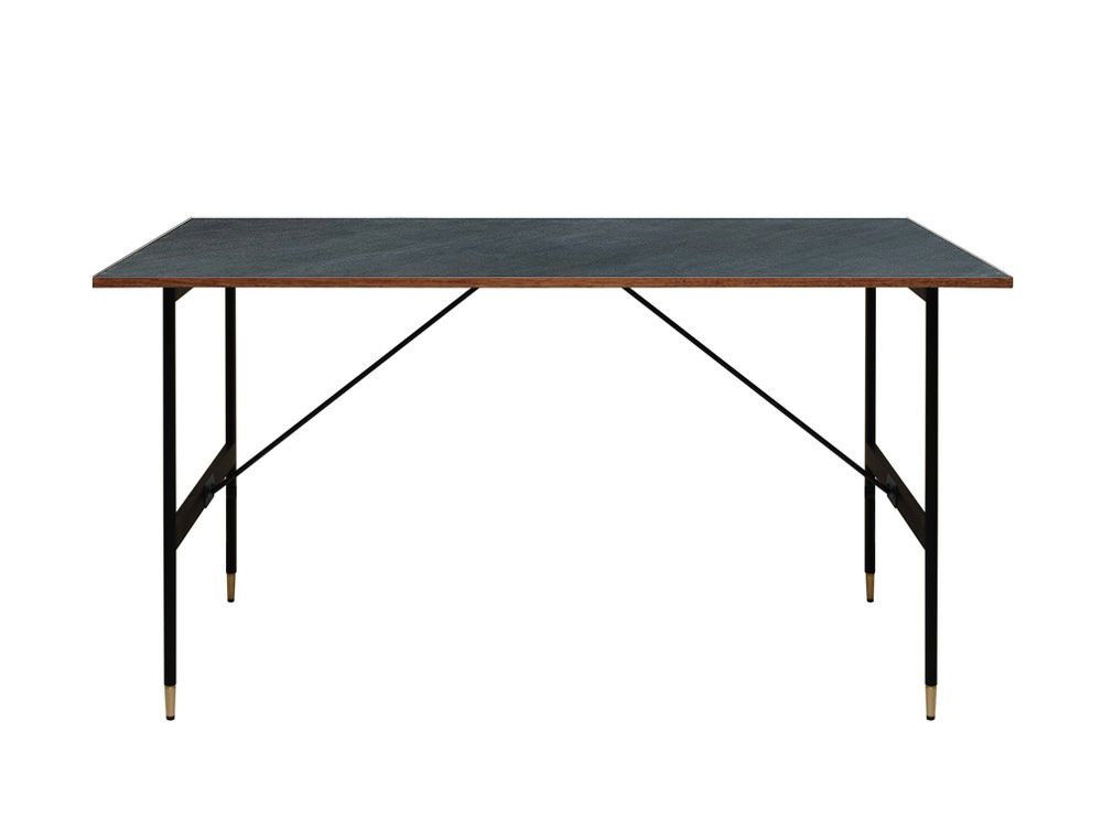 POL 2way dining table 1600 mat black [5]