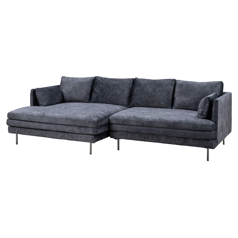 カウチソファ MYSA ワンアームL23010D2+カウチR23010E2 MELON ※カウチの向きが座って右側【大型商品配送】 [2]