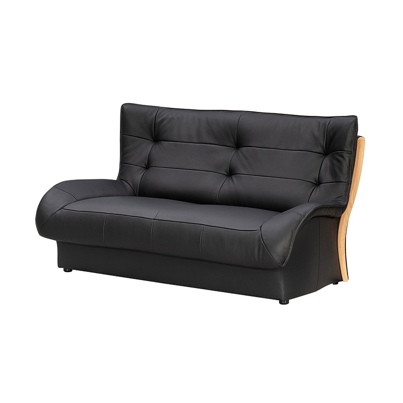 2.5人掛 ソファ ディーヴァ Z127model 張地ストラダ革/木部ラスティックオーク色 TOKYOinterior×カリモク  【大型商品配送便でのお届け】 ※代引き不可 ※納期5週間～ [2]