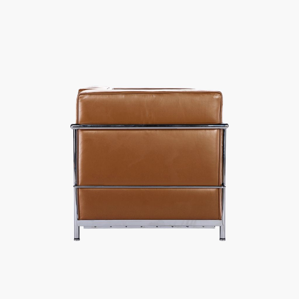LC2 2 Seats Sofa Oil-Leather Tan / LC2 ダブルソファ オイルレザー タン色 ル・コルビュジエ [3]